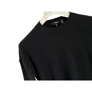 THEORY 100% Cashmere Crewneck High-Low Pullover Sweater - Med